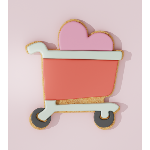 Heart Cart Cookie Cutter 101