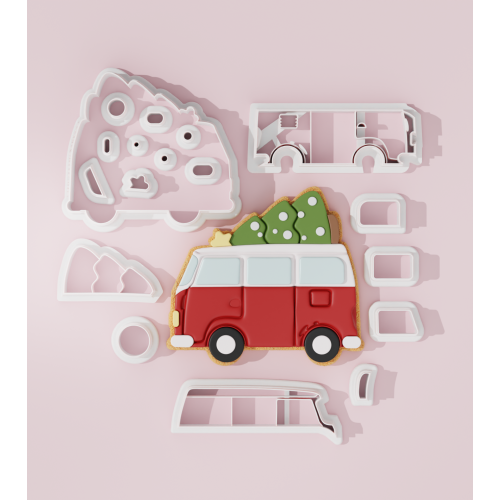 Christmas Van Cookie Cutter