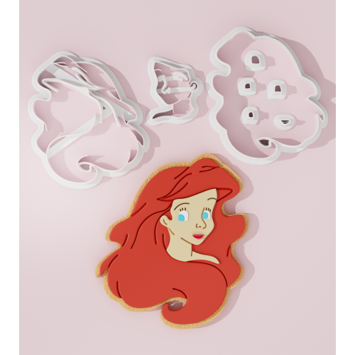 Mermaid no4 Cookie Cutter