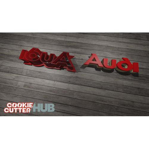 AUDI Logo #2 Cookie Cutter