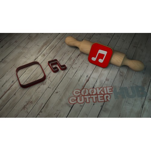 Music Icon Cookie Cutter