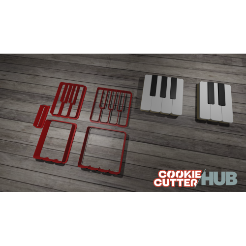 Piano Cookie Cutter