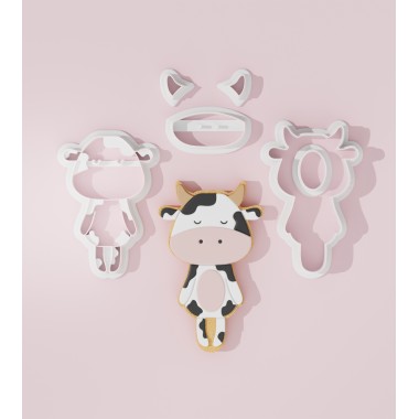 Long Legs Cow Cookie Cutter 101