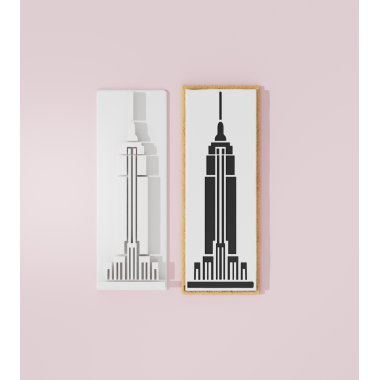 Skyscraper Cookie Cutter STAMP ONLY