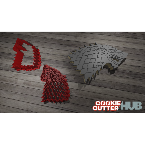 Game Of Thrones – Wolf Cookie Cutter