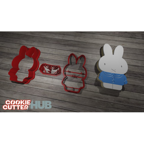 Easter – Bunny #2 Cookie Cutter