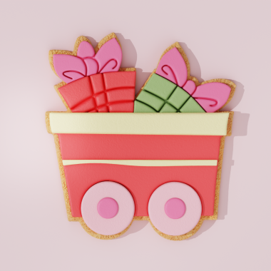 Christmas Train Cookie Cutter 103