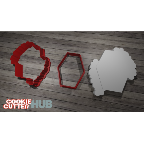 Plaque #12 Cookie Cutter