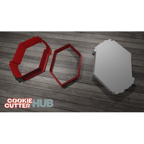 Plaque #15 Cookie Cutter