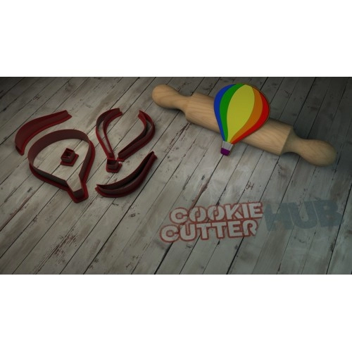 Hot Air Balloon #1 Cookie Cutter