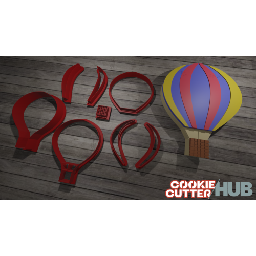 Hot Air Balloon #2 Cookie Cutter