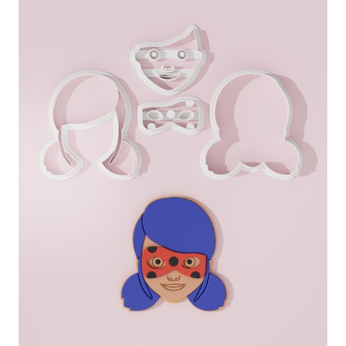 Ladybug Cookie Cutter Cartoon