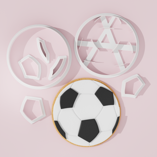 Soccer Ball Cookie Cutter