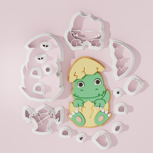 Dinosaur Cookie Cutter 504