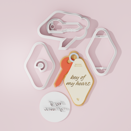 Key of My Heart Cookie Cutter