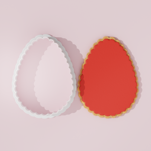 Scalloped Egg Cookie Cutter
