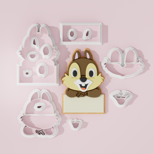 Chip & Dale Cookie Cutter 201