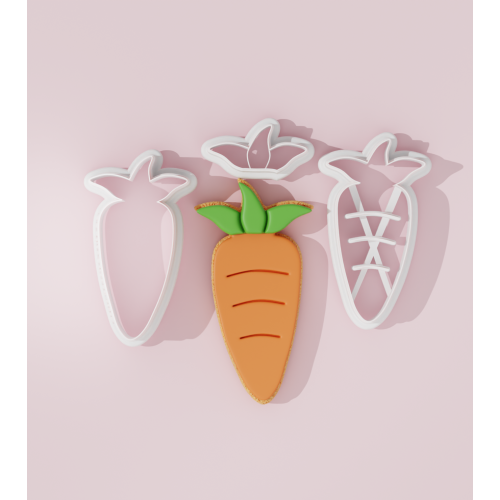 Carrot no1 Cookie Cutter