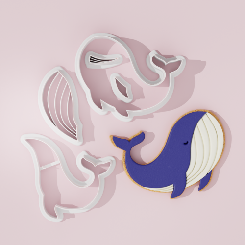 Whale Cookie Cutter 102