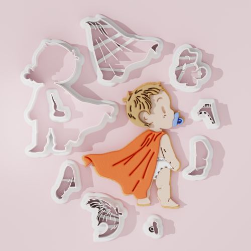 Super Heror Boy Cookie Cutter