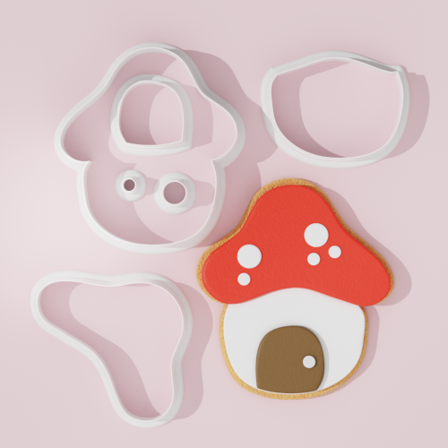 Mushroom Cookie Cutter 103