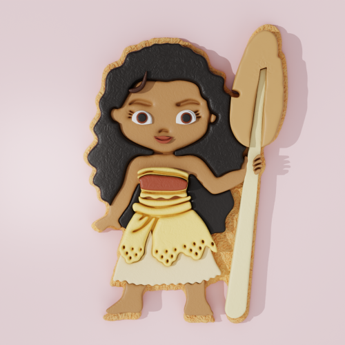 Moana Cookie Cutter 107
