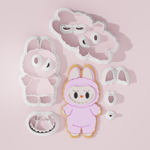 Labubu Cookie Cutter 101