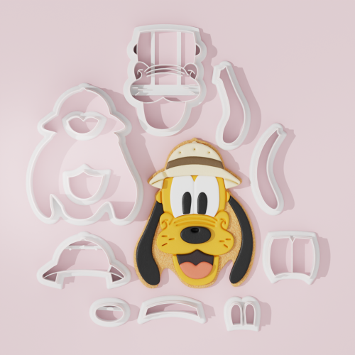Safari Pluto Cookie Cutter 101