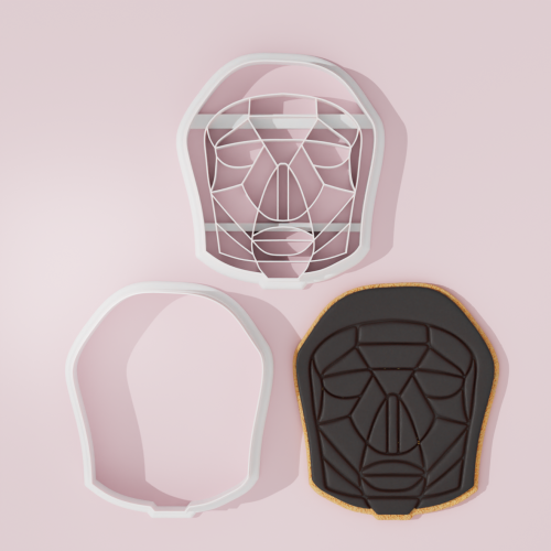 Squid Game Mask Cookie Cutter
