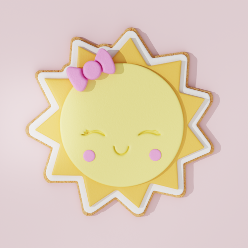 Sun Cookie Cutter 103