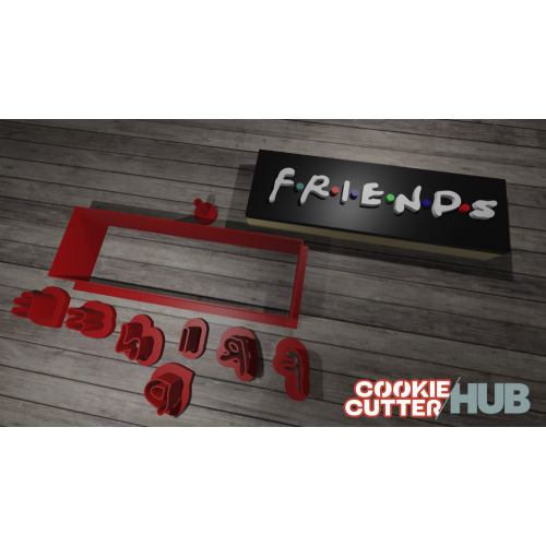 Friends Logo Cookie Cutter