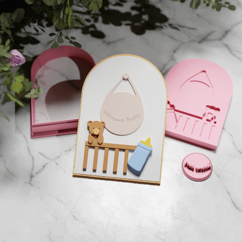 Baby Crib Cookie Cutter...