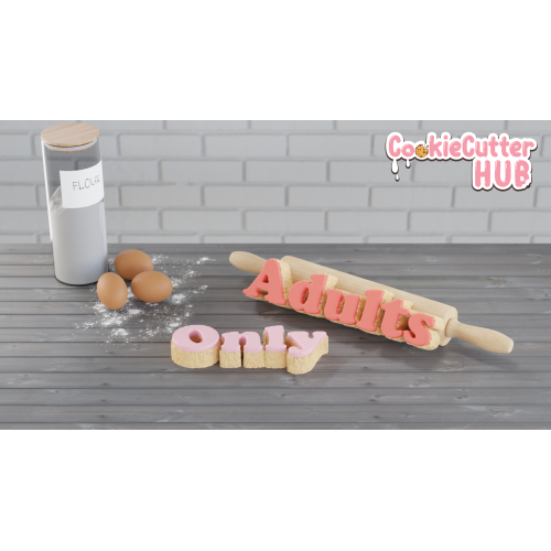 Adults Only Cookie Cutter #2