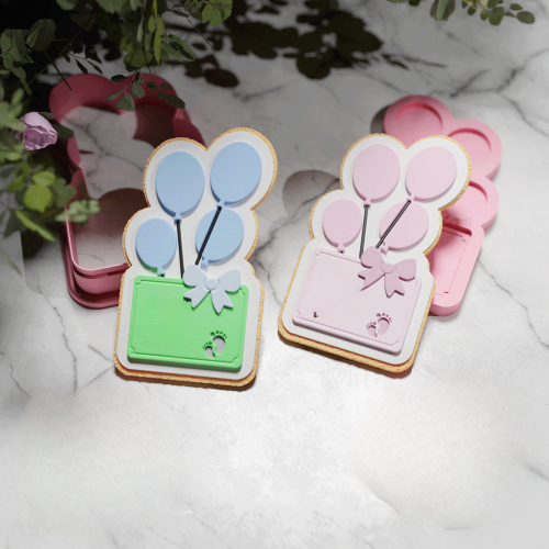 Baby Balloons Cookie Cutter...