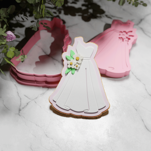 Bride Dress Cookie Cutter...