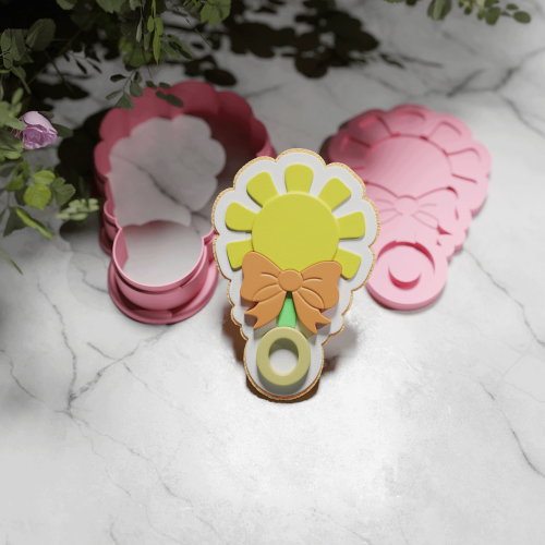 Sun Rattle Cookie Cutter...
