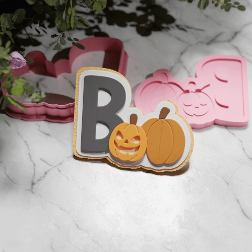 Boo Cookie Cutter Fondant...