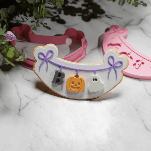 Boo Cookie Cutter Fondant...