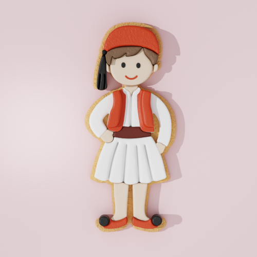 Evzone Boy Cookie Cutter
