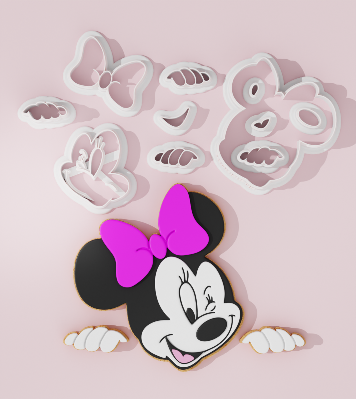 Big Minnie Mouse Cookie Cutter