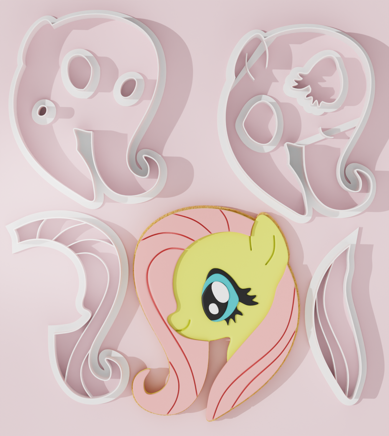 My little pony cookie hot sale cutter