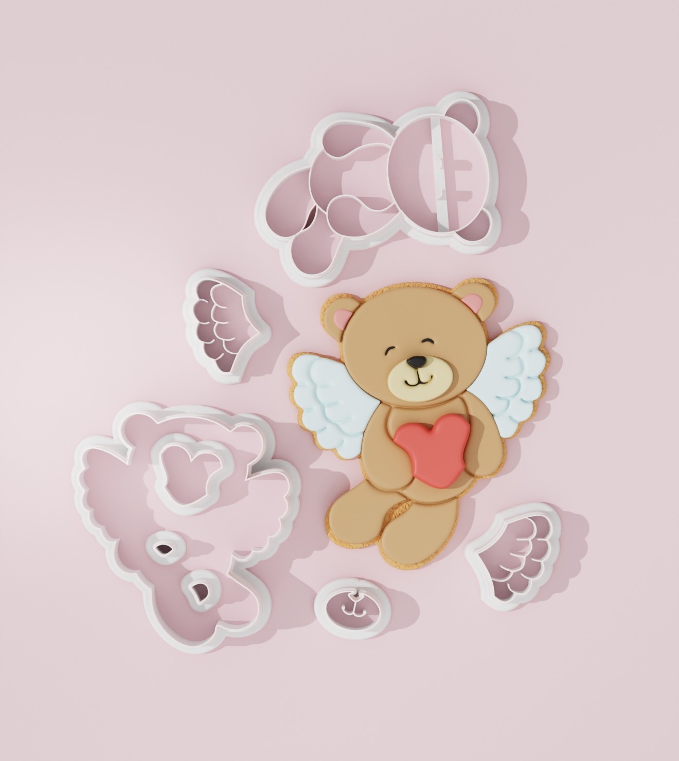 Baby Bear - Teddy Bear - Baby Polar Bear Cookie Cutter – The